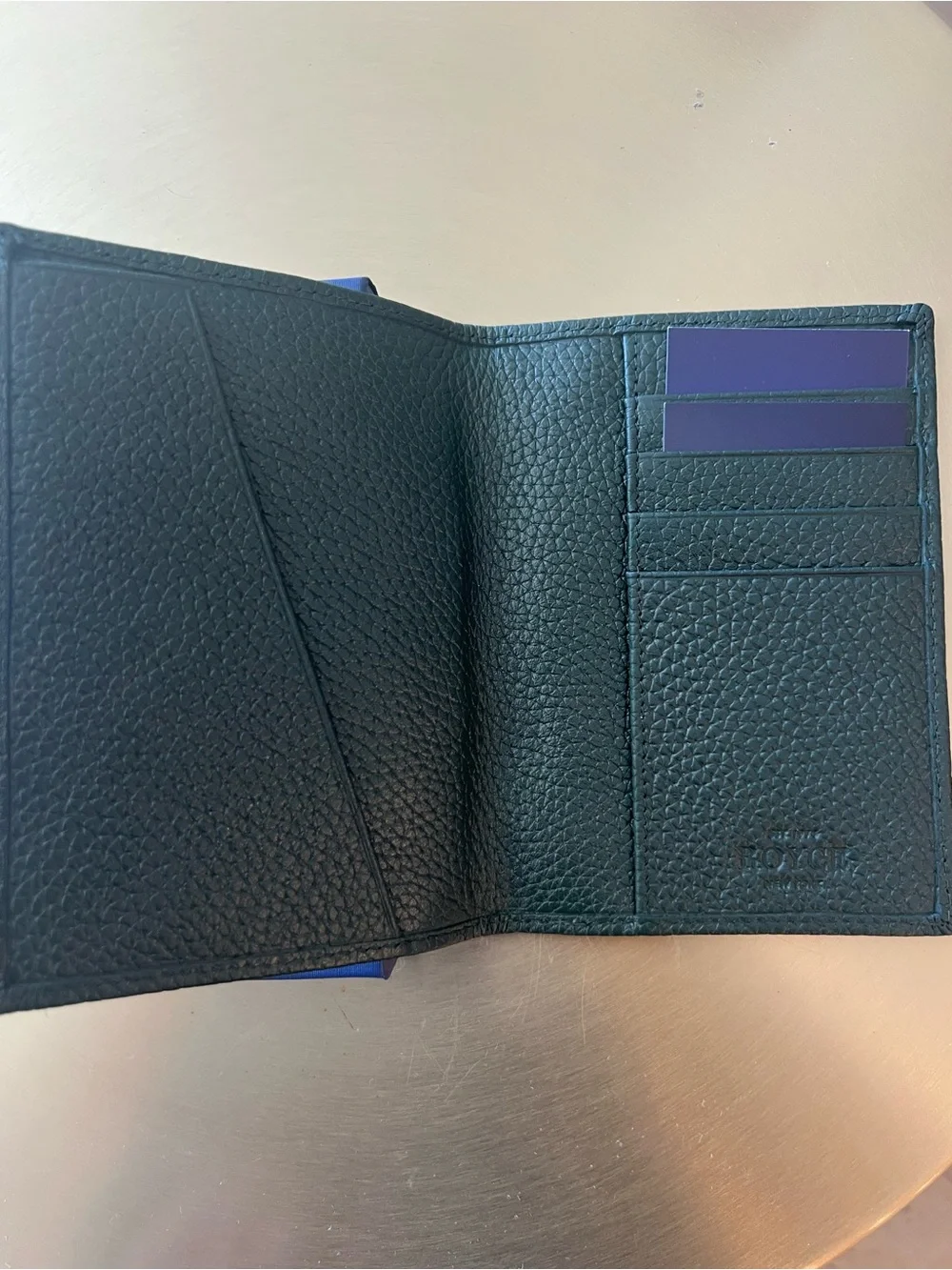 Royce Leather Passport Travel Organizer